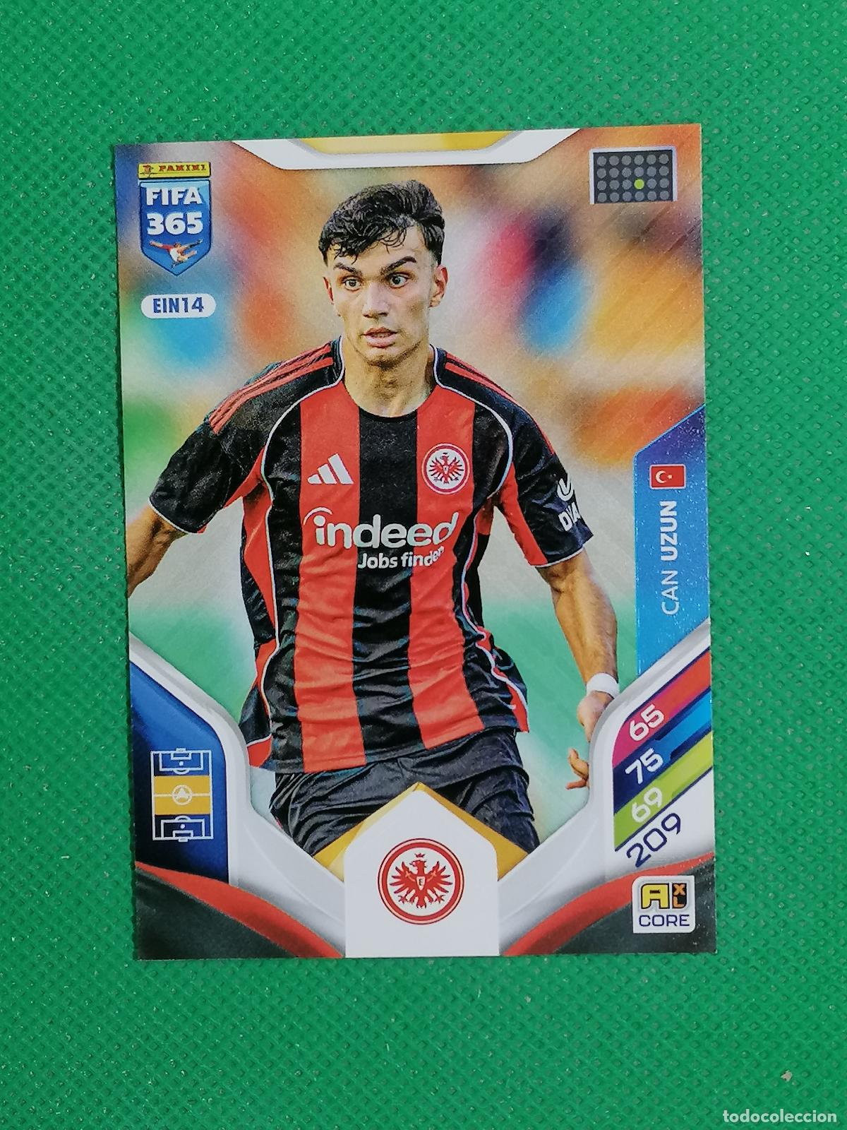 Cromos de F&uacute;tbol: EIN14 CAN UZUN EINTRACHT ⚽ PANINI ADRENALYN FIFA 365 2025 2026 25 26 ⚽
