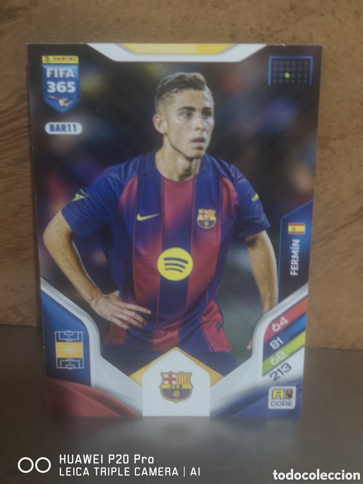 Figurine di Calcio: ADRENALYN 2026 - FIFA 365 / FERMIN - BARCELONA - BAR11