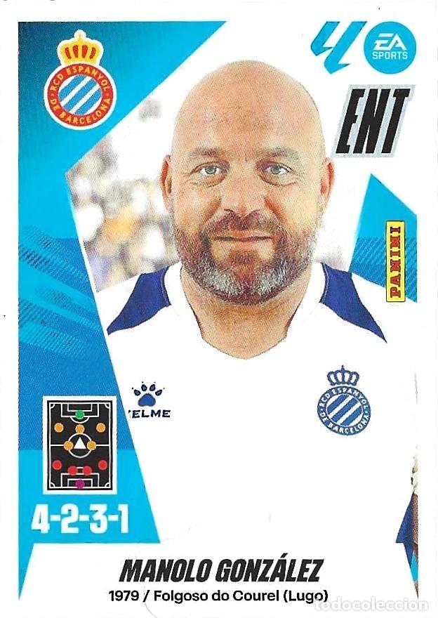 Cromos de f&uacute;tbol: 2.- MANOLO GONZALEZ (ESPANYOL) - COLECCIONES ESTE 2025/26 (PANINI)