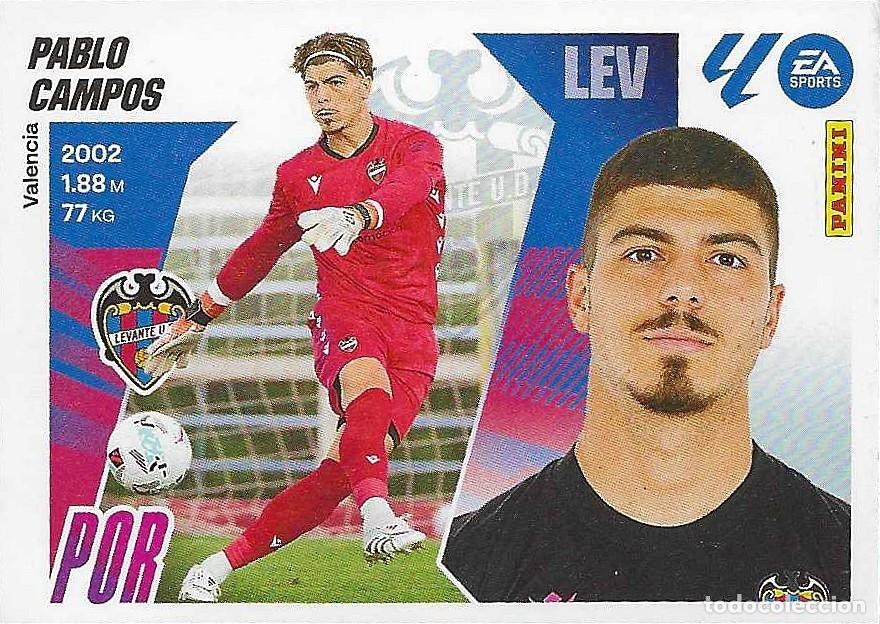 Cromos de f&uacute;tbol: 3. - PABLO CAMPOS (LEVANTE) - COLECCIONES ESTE 2025/26 (PANINI)