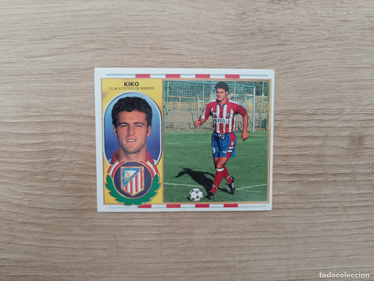 Figurine di Calcio: CROMO DE F&Uacute;TBOL LIGA ESTE KIKO ATLETICO MADRID SIN PEGAR NUNCA PEGADO 96 97 1996 1997