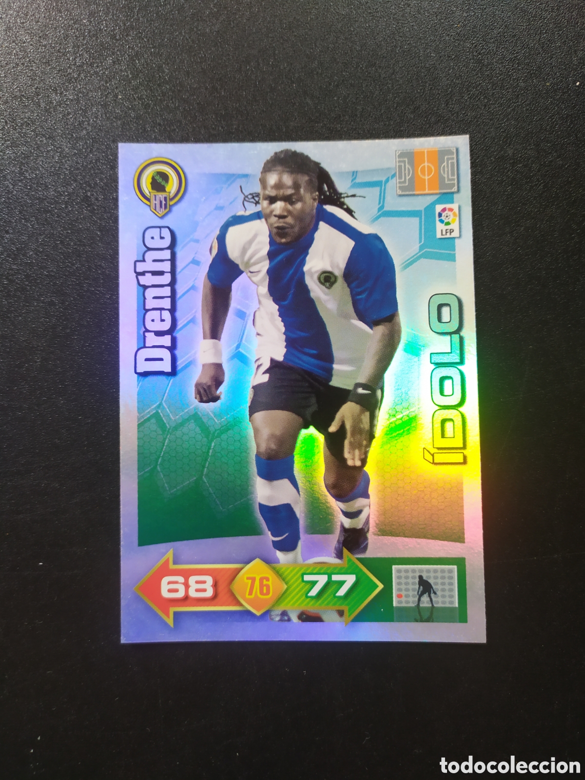 Football Stickers: Adrenalyn 2010 2011 10 11 panini Drenthe &iacute;dolo n&deg; 384 H&eacute;rcules