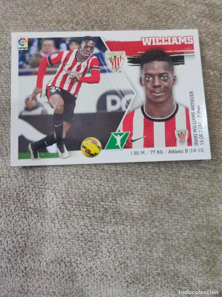 Cromos de f&uacute;tbol: Liga este ATHLETIC 20 WILLIANS ERROR 2015-16 - Foto 1