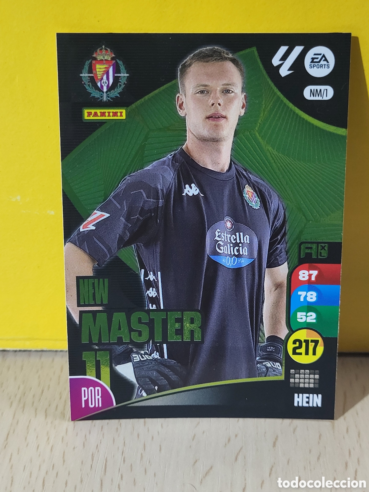 Cartes &agrave; collectionner de Football: HEIN VALLADOLID NEW MASTER 11 N&ordm; NM/1 ADRENALYN 24 25 2024 2025 PANINI