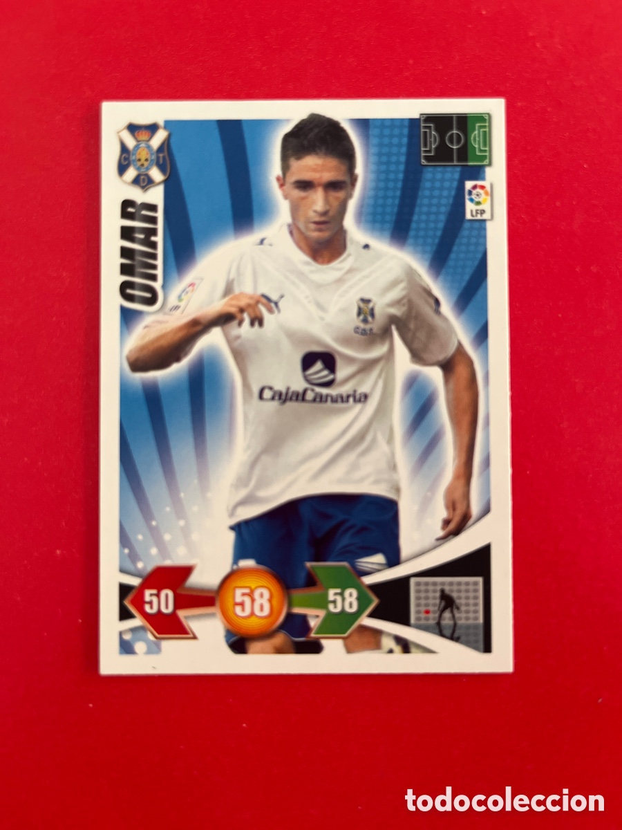 Cromos de F&uacute;tbol: OMAR C.D.TENERIFE 269 ADRENALYN 2009 2010 PANINI XL 09 10 CROMOS CARTA FUTBOL