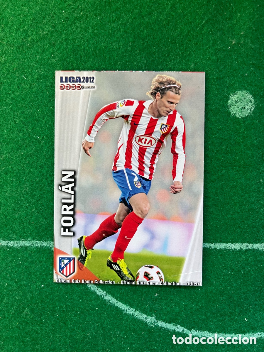 Cartes &agrave; collectionner de Football: 183 FORL&Aacute;N ATL&Eacute;TICO DE MADRID LAS FICHAS DE LA LIGA 2011 2012 MUNDICROMO