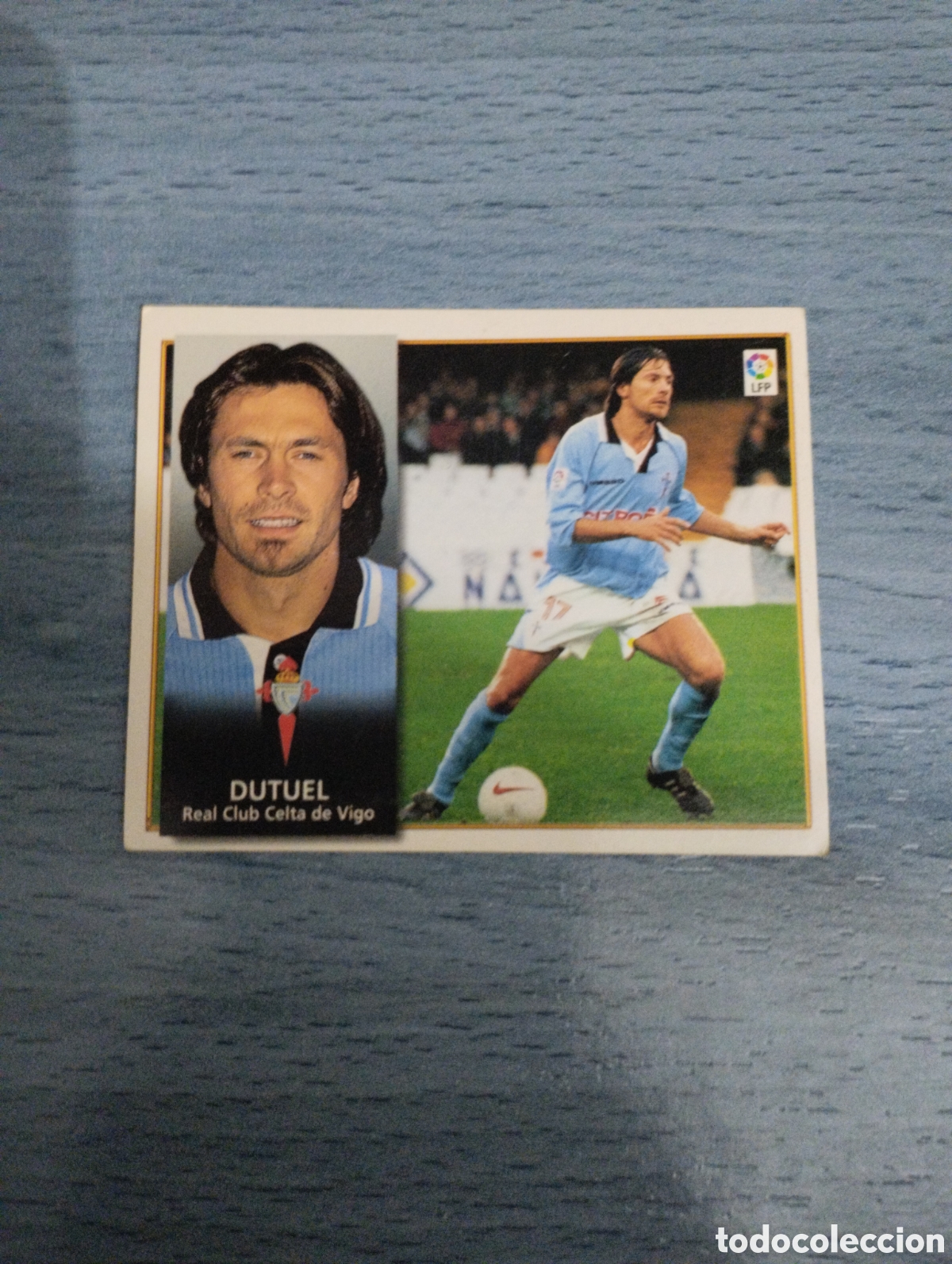 Cromos de F&uacute;tbol: Cromo ediciones este liga 98 99 baja dutuel celta de Vigo sin pegar