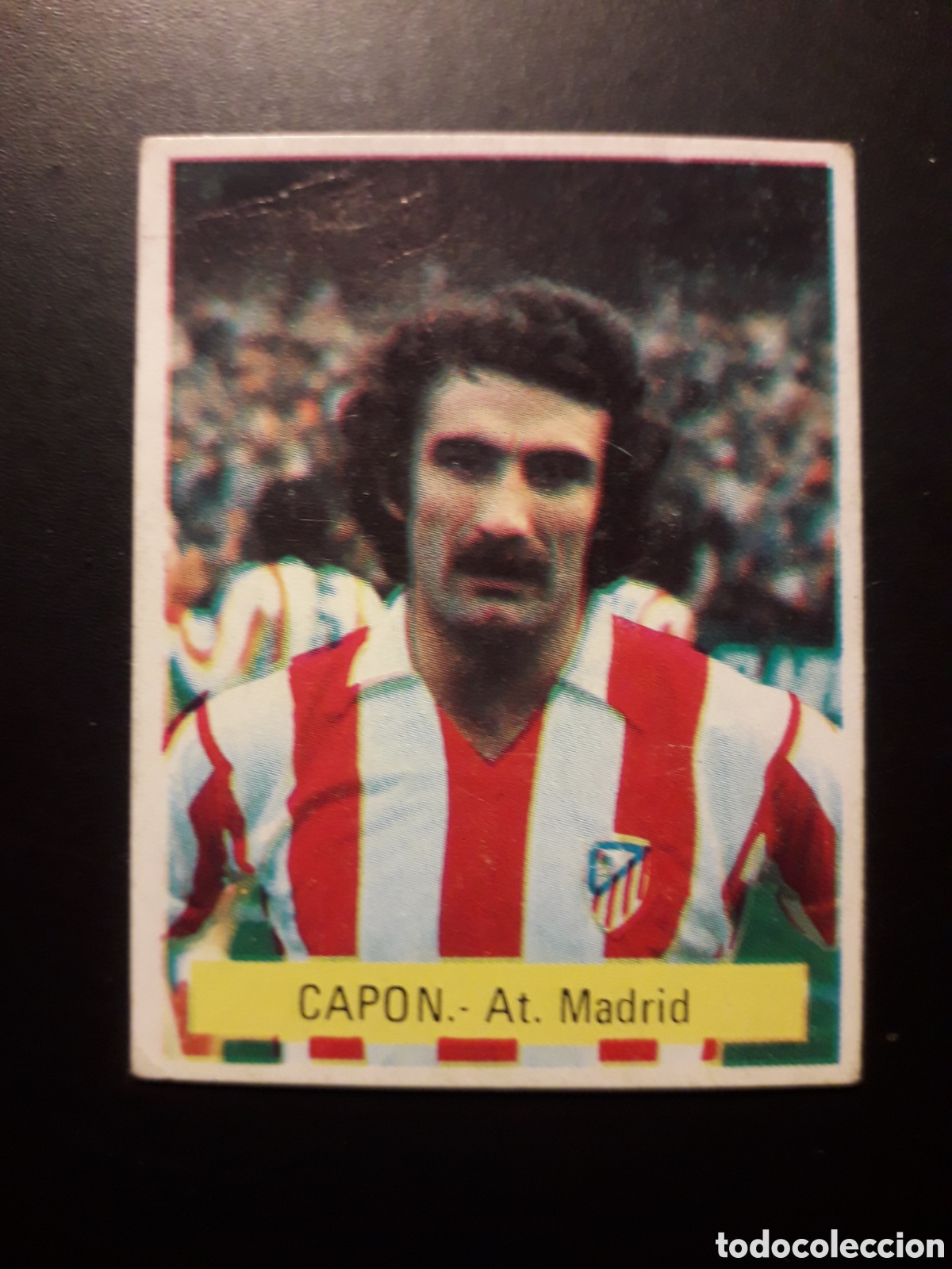 Cromos de f&uacute;tbol: CAP&Oacute;N AT MADRID FINI MU LIGA 1975-1976 75 76 DESPEGADO, PEDIDO M&Iacute;NIMO 3&euro;