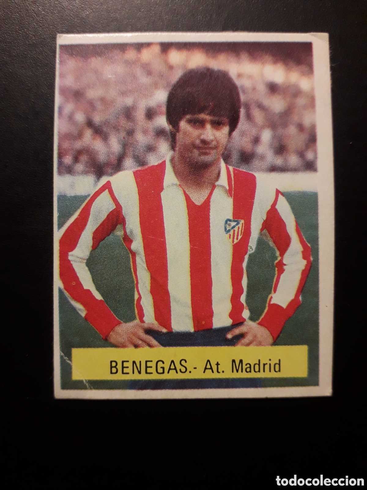 Cromos de f&uacute;tbol: BENEGAS AT MADRID FINI MU LIGA 1975-1976 75 76 DESPEGADO, PEDIDO M&Iacute;NIMO 3&euro;