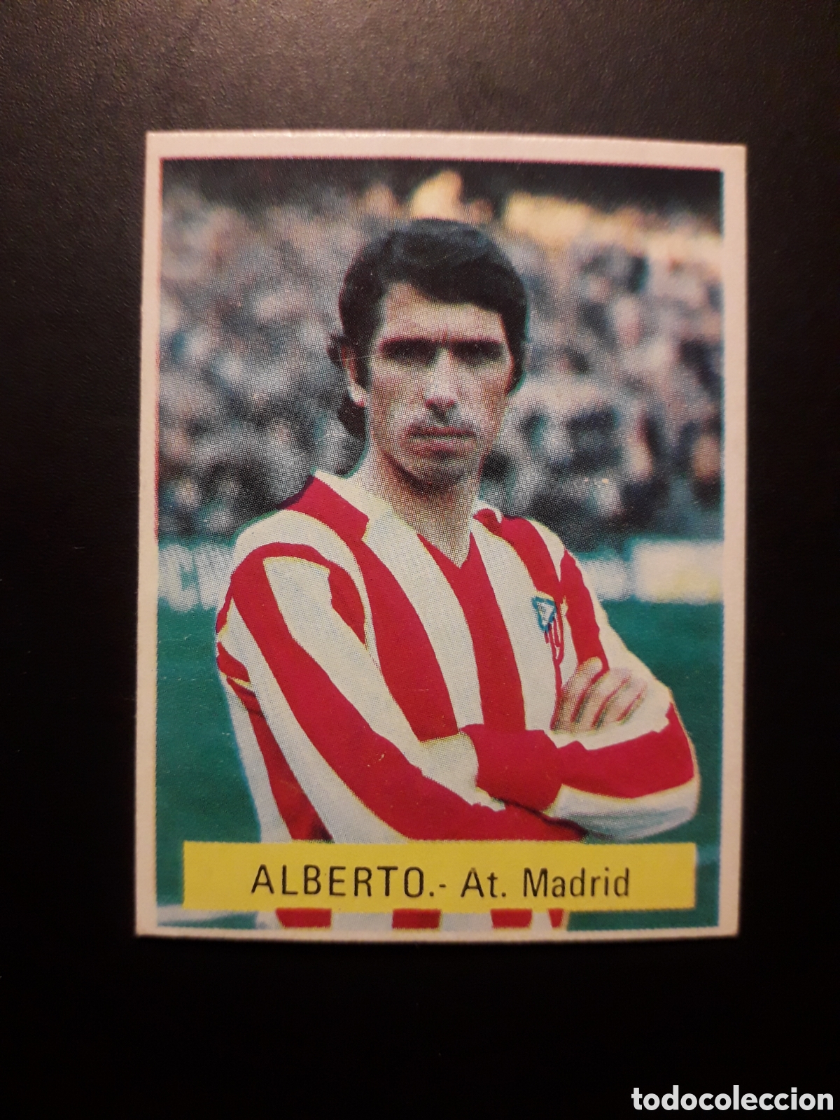 Cromos de f&uacute;tbol: ALBERTO AT MADRID FINI MU LIGA 1975-1976 75 76 SIN PEGAR, PEDIDO M&Iacute;NIMO 3&euro;