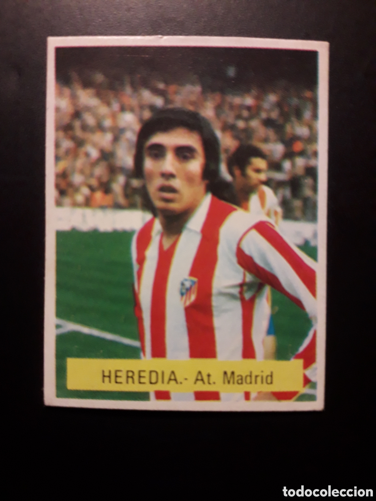 Cromos de f&uacute;tbol: HEREDIA AT MADRID FINI MU LIGA 1975-1976 75 76 SIN PEGAR, PEDIDO M&Iacute;NIMO 3&euro;