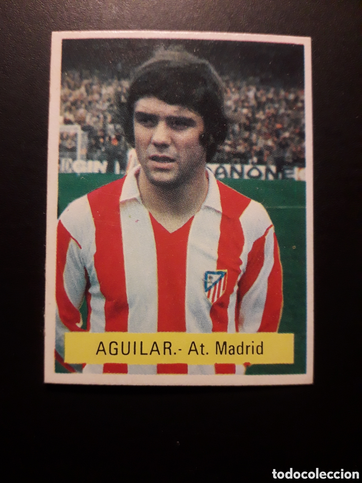 Cromos de F&uacute;tbol: AGUILAR AT MADRID FINI MU LIGA 1975-1976 75 76 SIN PEGAR, PEDIDO M&Iacute;NIMO 3&euro;