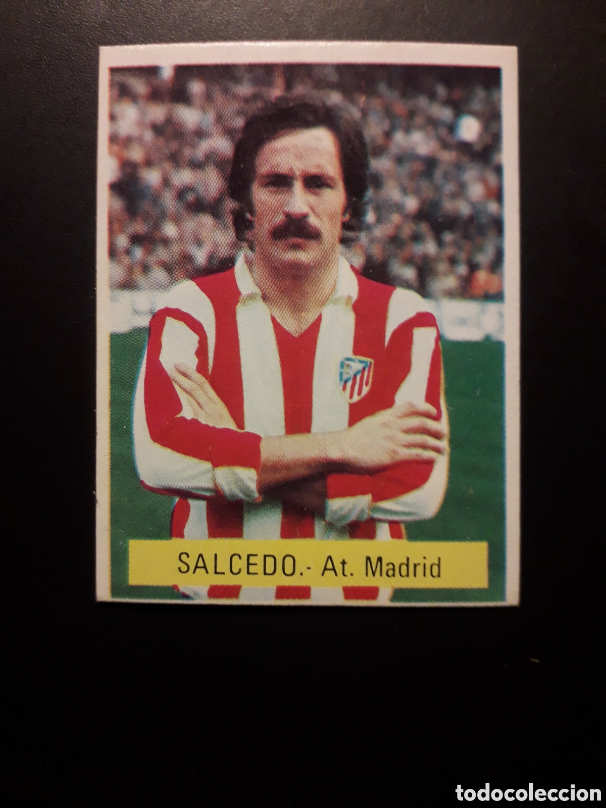 Cromos de f&uacute;tbol: SALCEDO AT MADRID FINI MU LIGA 1975-1976 75 76 SIN PEGAR, PEDIDO M&Iacute;NIMO 3&euro;