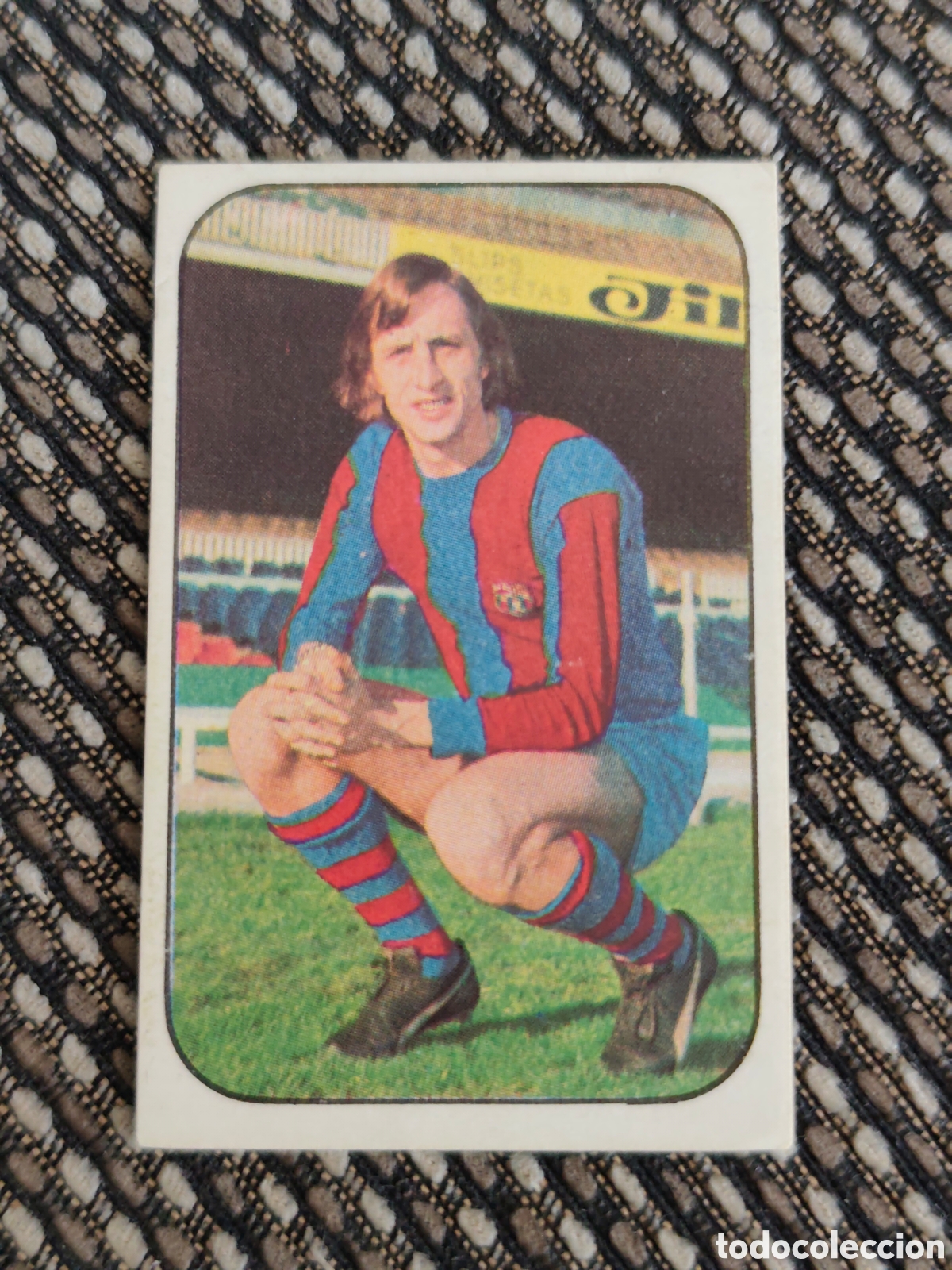 Cromos de F&uacute;tbol: CRUIFF CRUYFF FC BARCELONA ESTE LIGA 1976 1977 #1