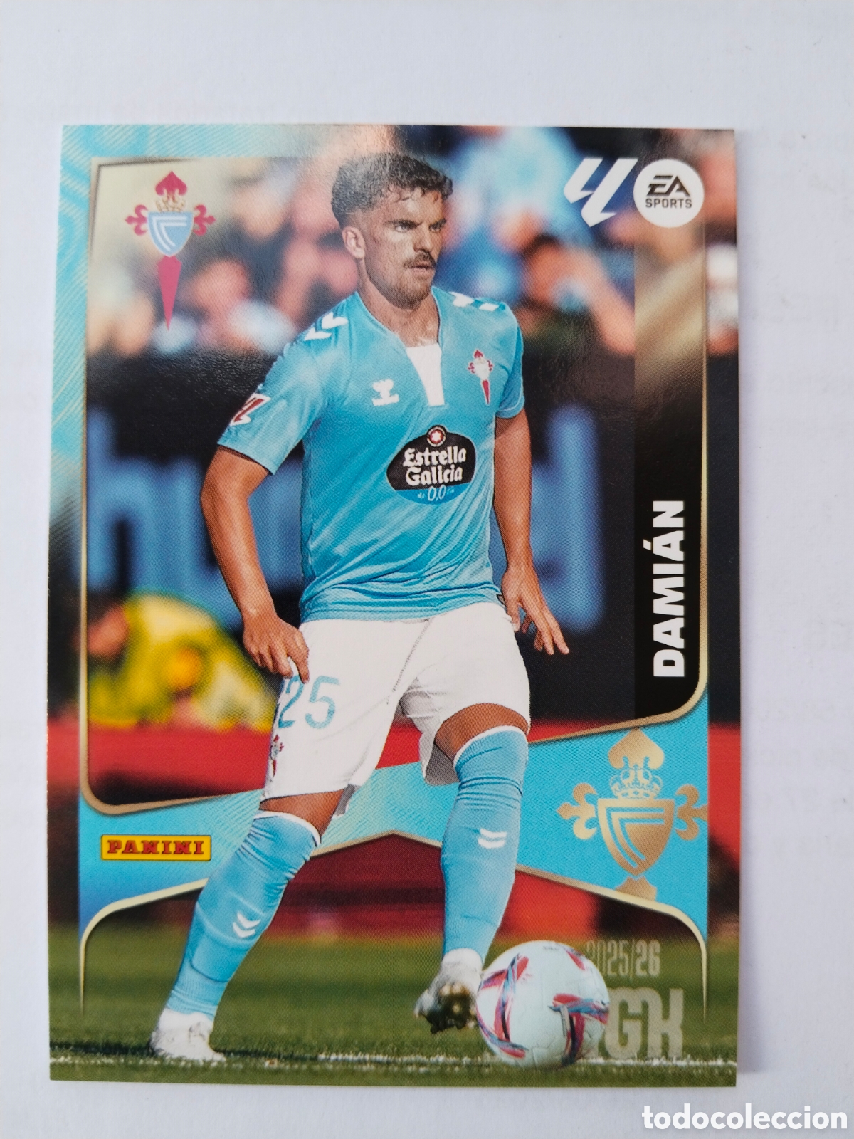 Cromos de F&uacute;tbol: Megacracks 2025-26 n&deg; 120 Dami&aacute;n - Celta de Vigo