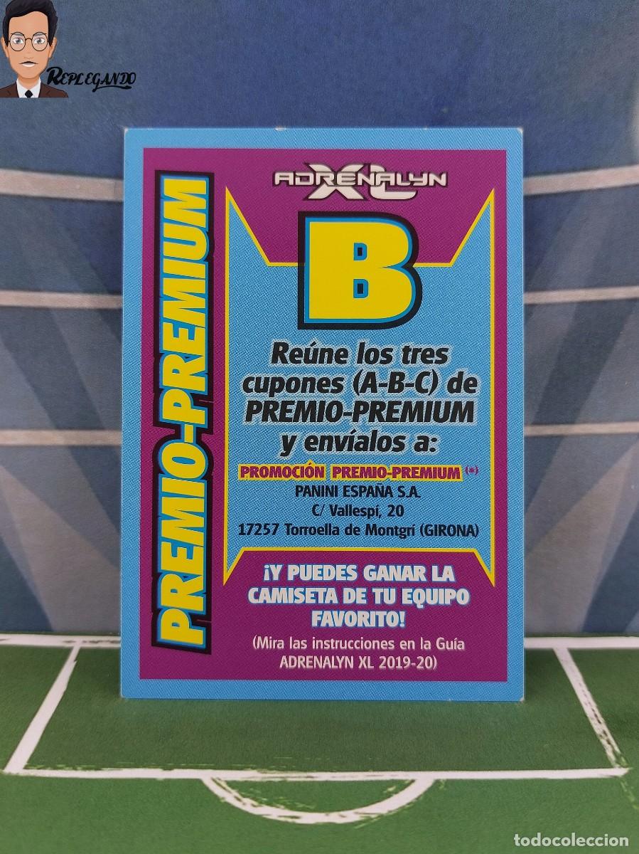Cartes &agrave; collectionner de Football: LETRA B (PREMIO PREMIUM) ADRENALYN XL 2019 2020 PANINI 19 20 TARJETA LIGA LFP FICHA CARD CROMO