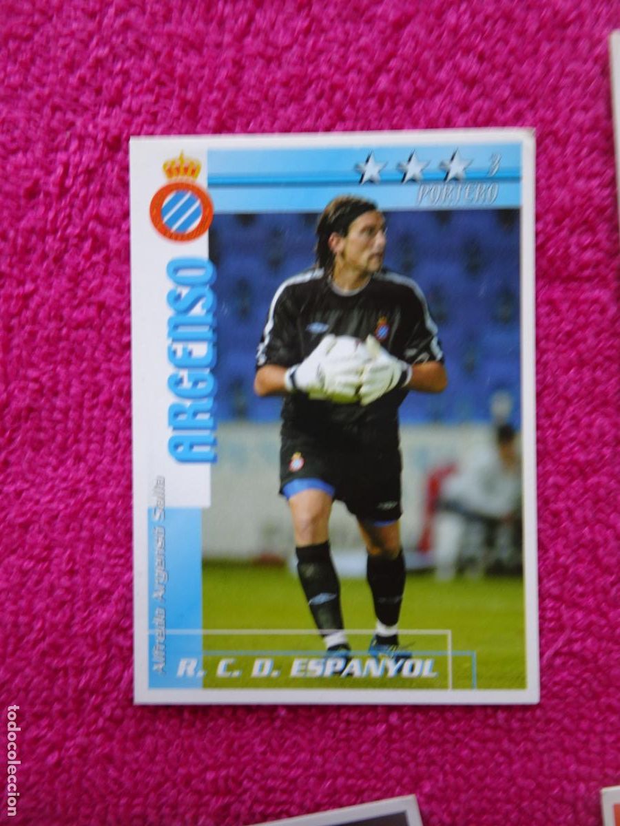 Fu&szlig;ball-Sticker: liga 2002-2003 argenso espa&ntilde;ol futbol match total magic box int.