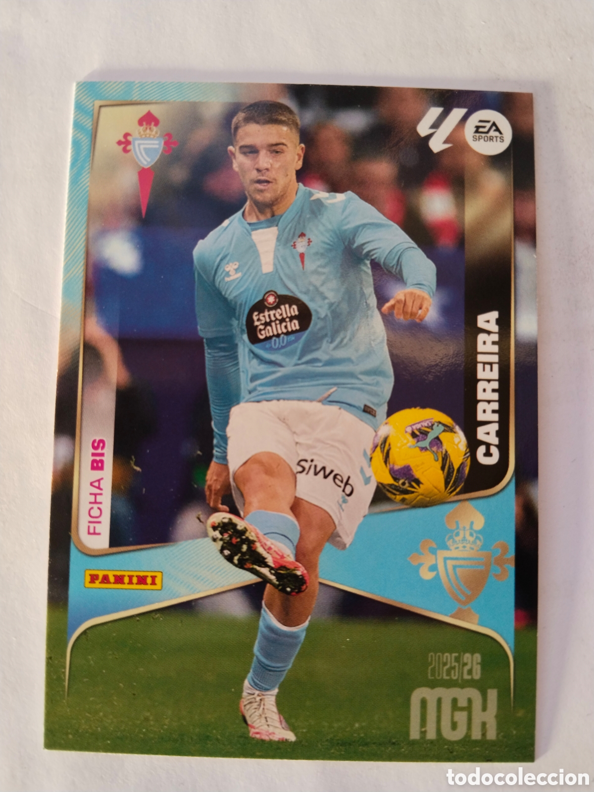 Cromos de F&uacute;tbol: Megacracks 2025-26 n&deg; 112 bis Carreira - Celta de Vigo