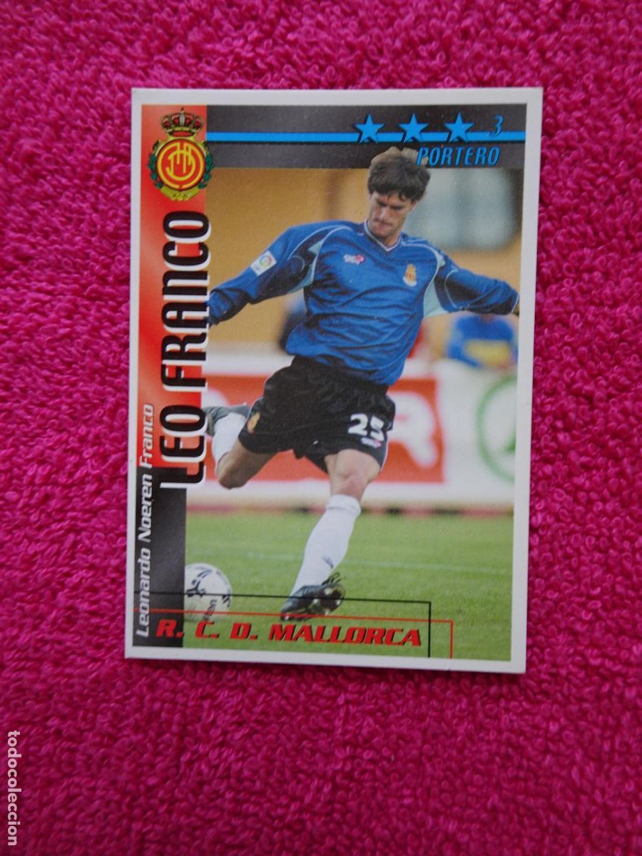 Cromos de F&uacute;tbol: liga 2002-2003 leo franco mallorca futbol match total magic box int.