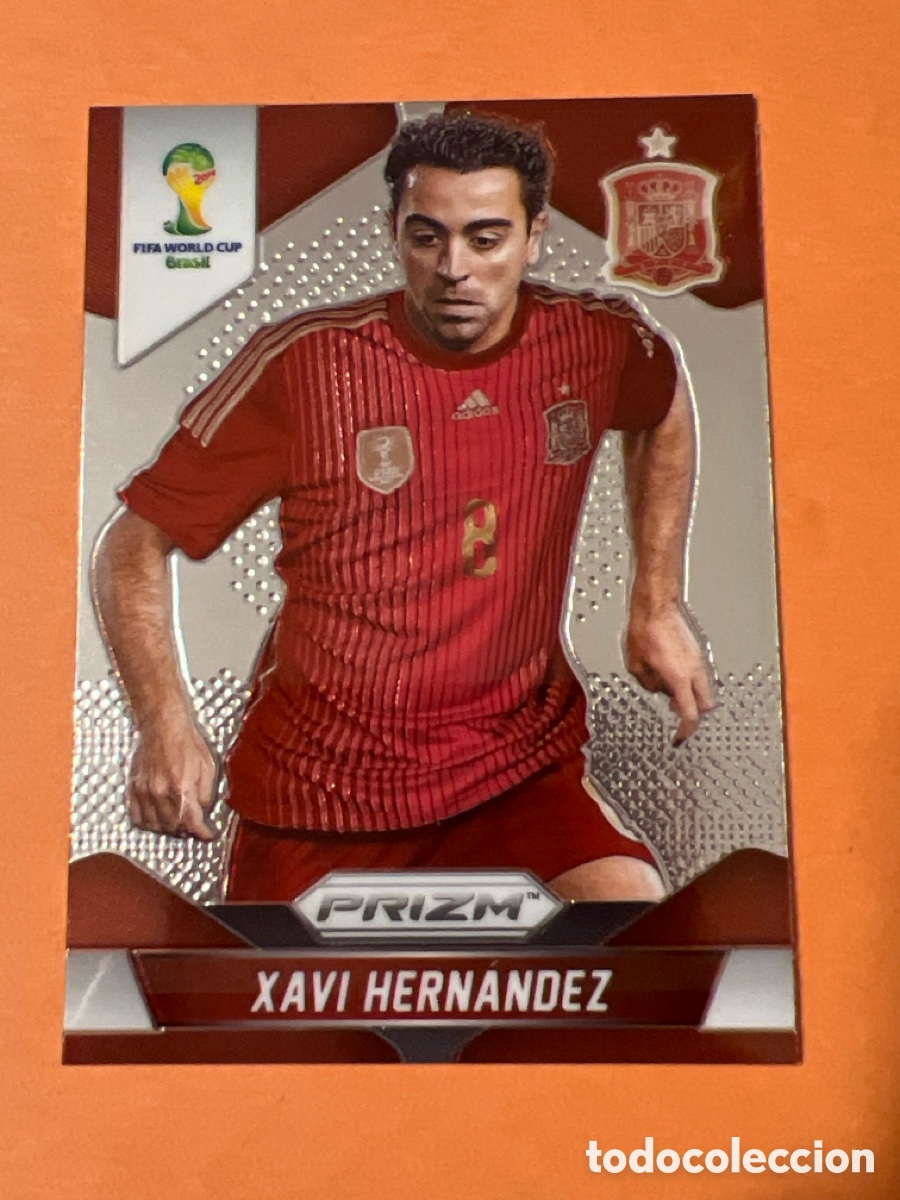 Cromos de F&uacute;tbol: C8846. PRIZM WORLD CUP 2014 BRASIL PANINI #180 XAVI HERNANDEZ ESPA&Ntilde;A