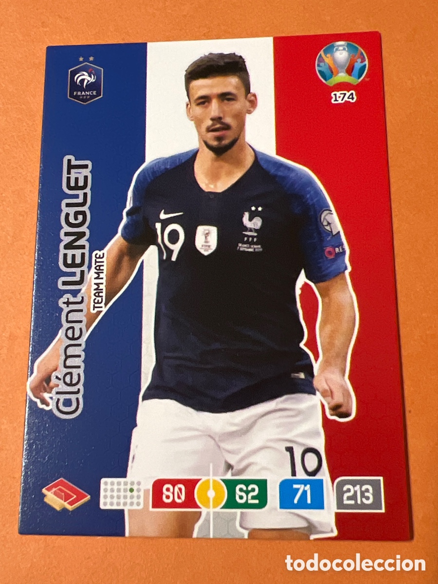 Cartes &agrave; collectionner de Football: C8861. 174 CLEMENT LENGLET FRANCE FRANCIA EUROCOPA EURO 2020 20 UEFA ADRENALYN XL