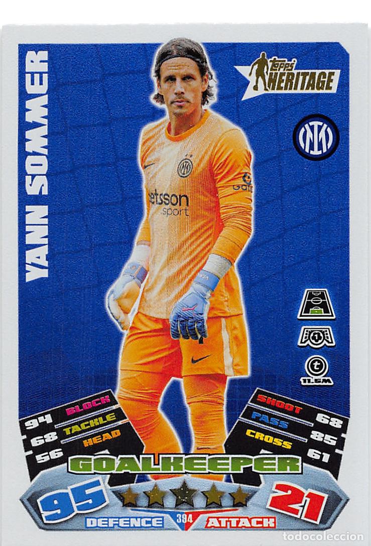 トレーディングカード TOPPS サッカーカード FINEST YANN SOMMER