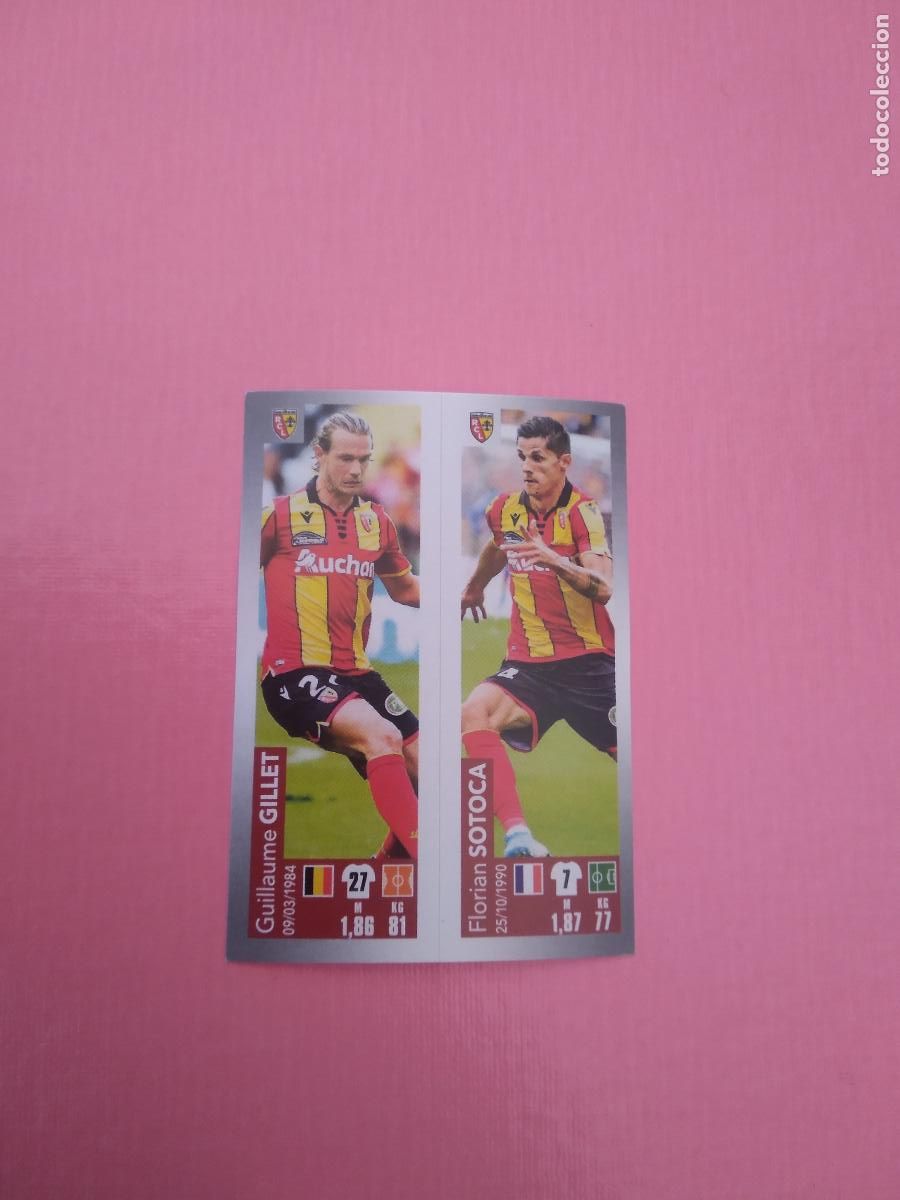Cromos de f&uacute;tbol: 540 GILLET SOTOCA LENS CROMO FUTBOL PANINI FOOT 2019-2020 LIGA FRANCIA 19-20