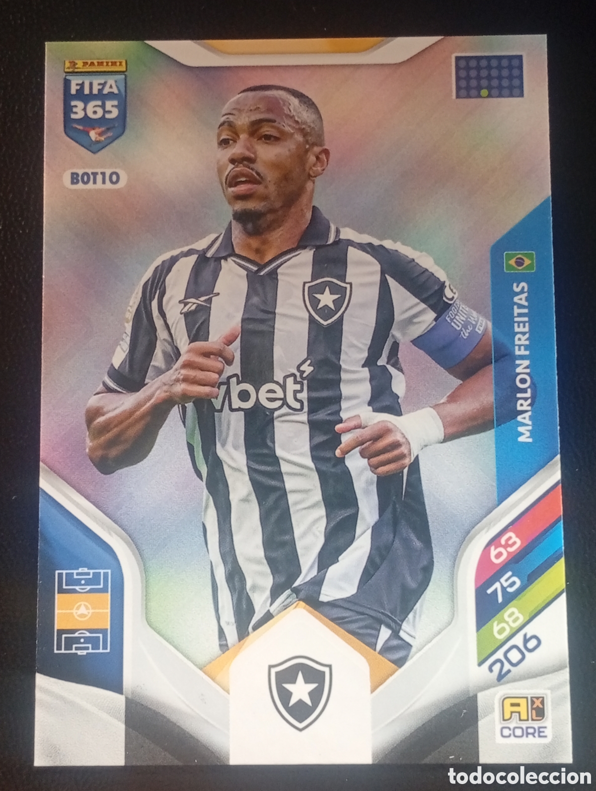 Cromos de Futebol: BOT10 Marlon Freitas BOTAFOGO BRASIL ADRENALYN FIFA 365 2025 2026 25 26 CARDS PANINI CROMOS TOPPS