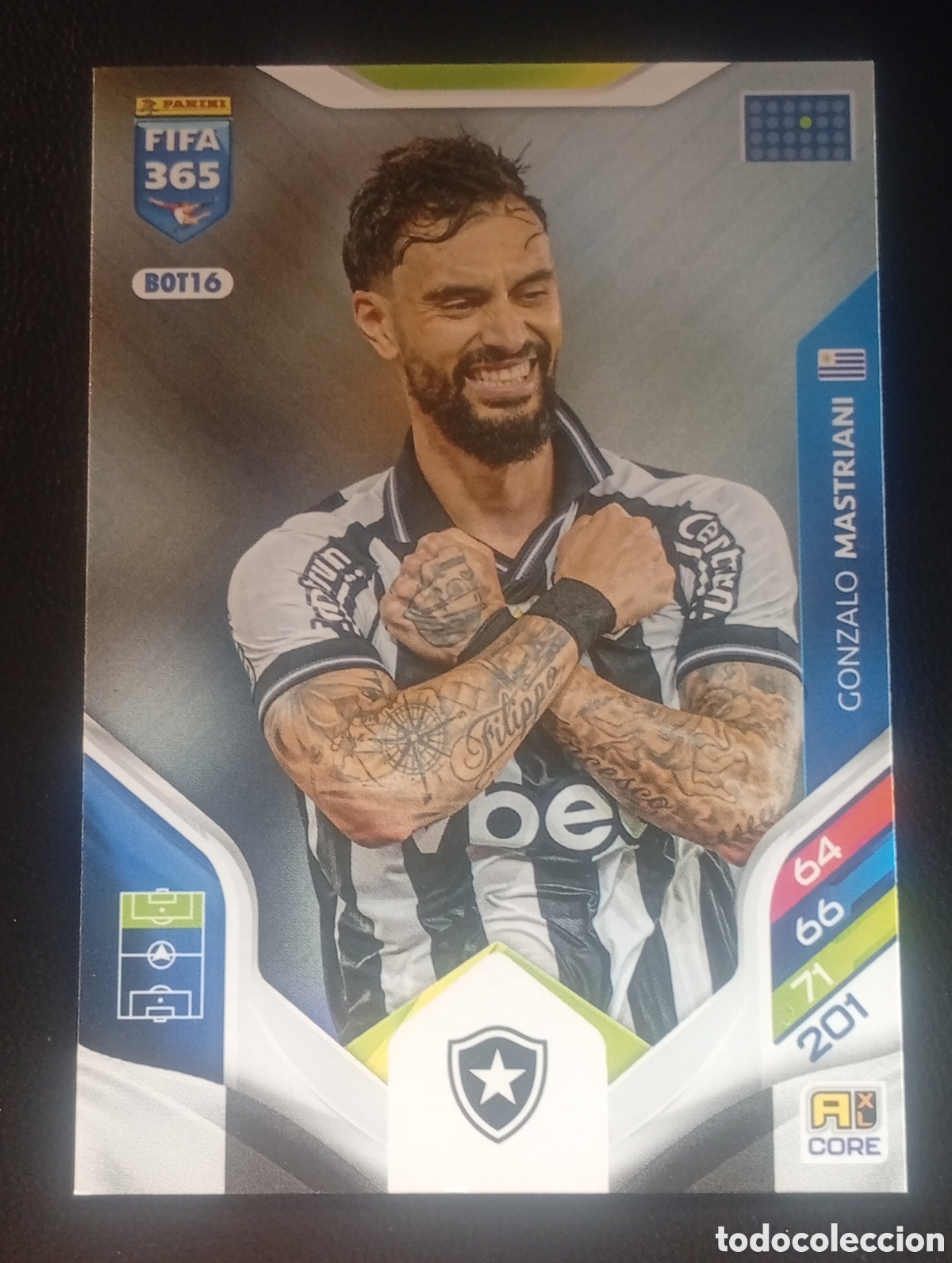 Fu&szlig;ball-Sticker: BOT16 Gonzalo Mastriani BOTAFOGO BRASIL ADRENALYN FIFA 365 2025 2026 25 26 CARDS PANINI CROMOS TOPPS