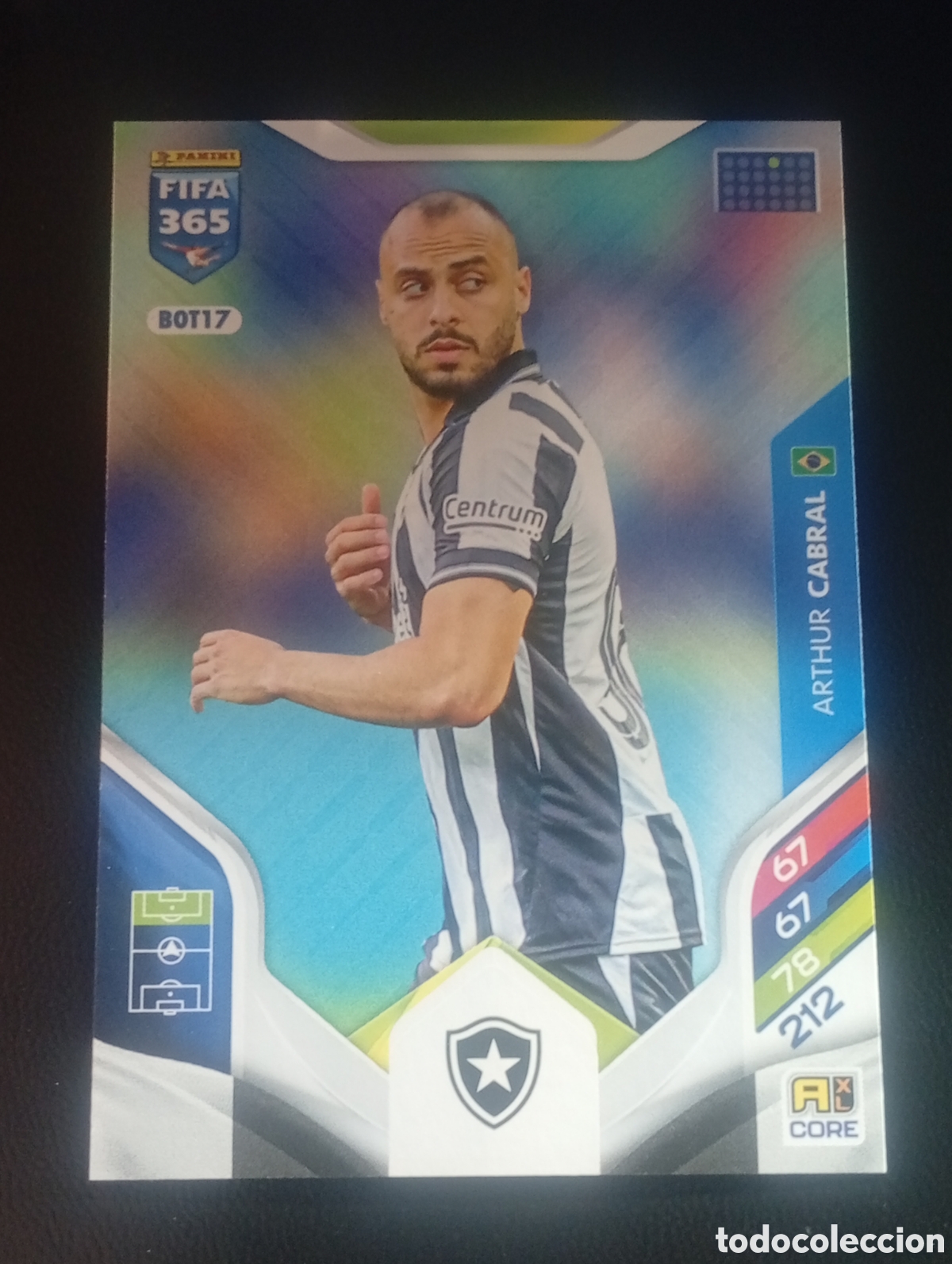 Cromos de Futebol: BOT17 Arthur Cabral BOTAFOGO BRASIL ADRENALYN FIFA 365 2025 2026 25 26 CARDS PANINI CROMOS TOPPS