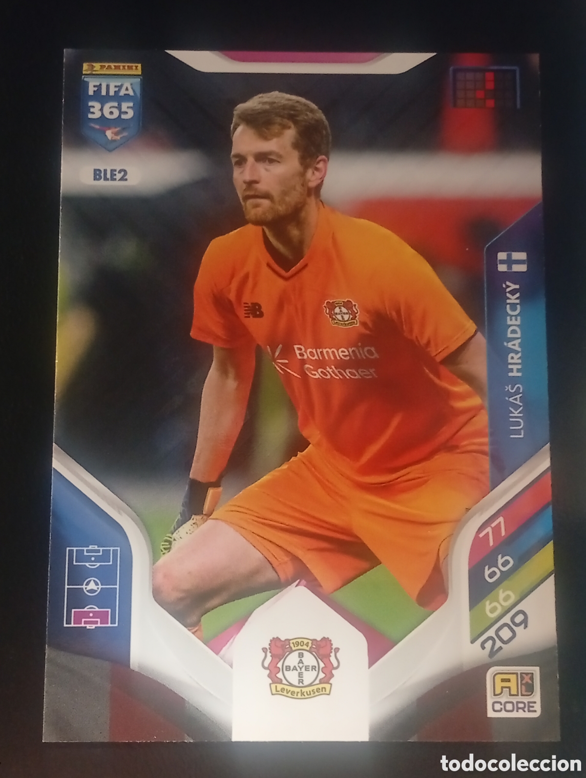 Cromos de f&uacute;tbol: BLE2 HRADECKY BAYER LEVERKUSEN FIFA 365 2025 2026 25 26 CROMO PANINI TOPPS