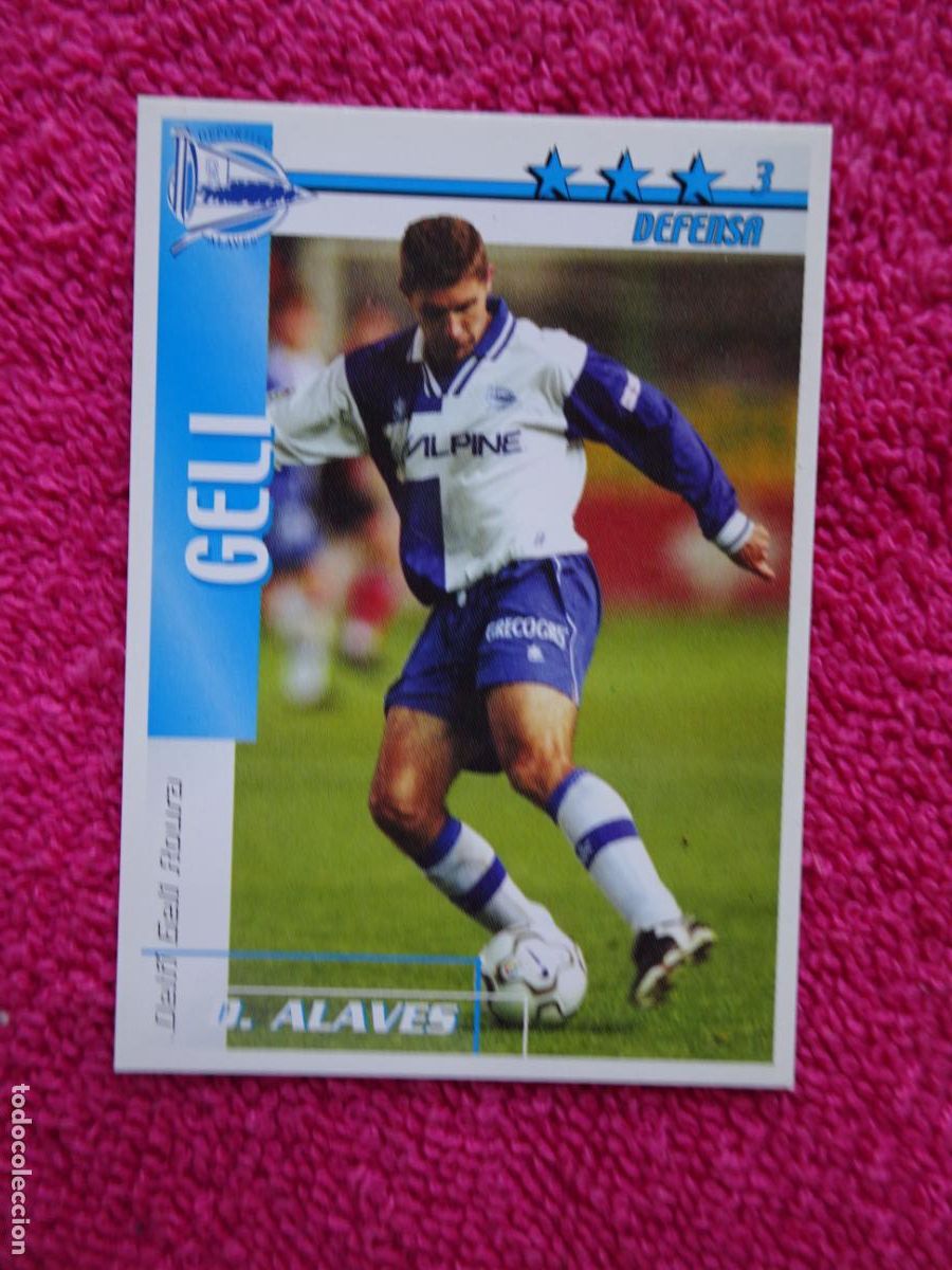 Cromos de Futebol: liga 2002-2003 geli alav&eacute;s futbol match total magic box int.