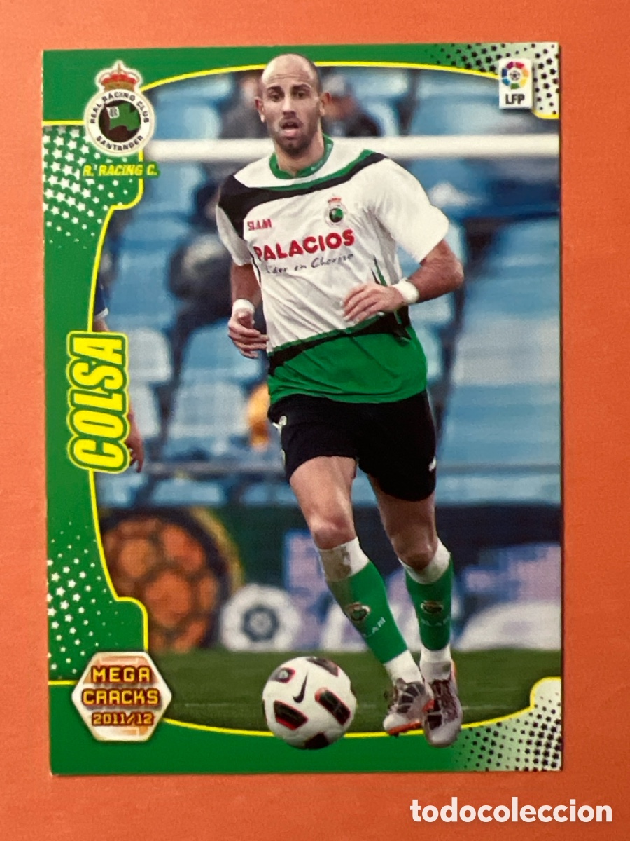 Figurine di Calcio: C9061. 225 COLSA RACING MEGACRACKS LIGA 11 12 PANINI 2011 2012