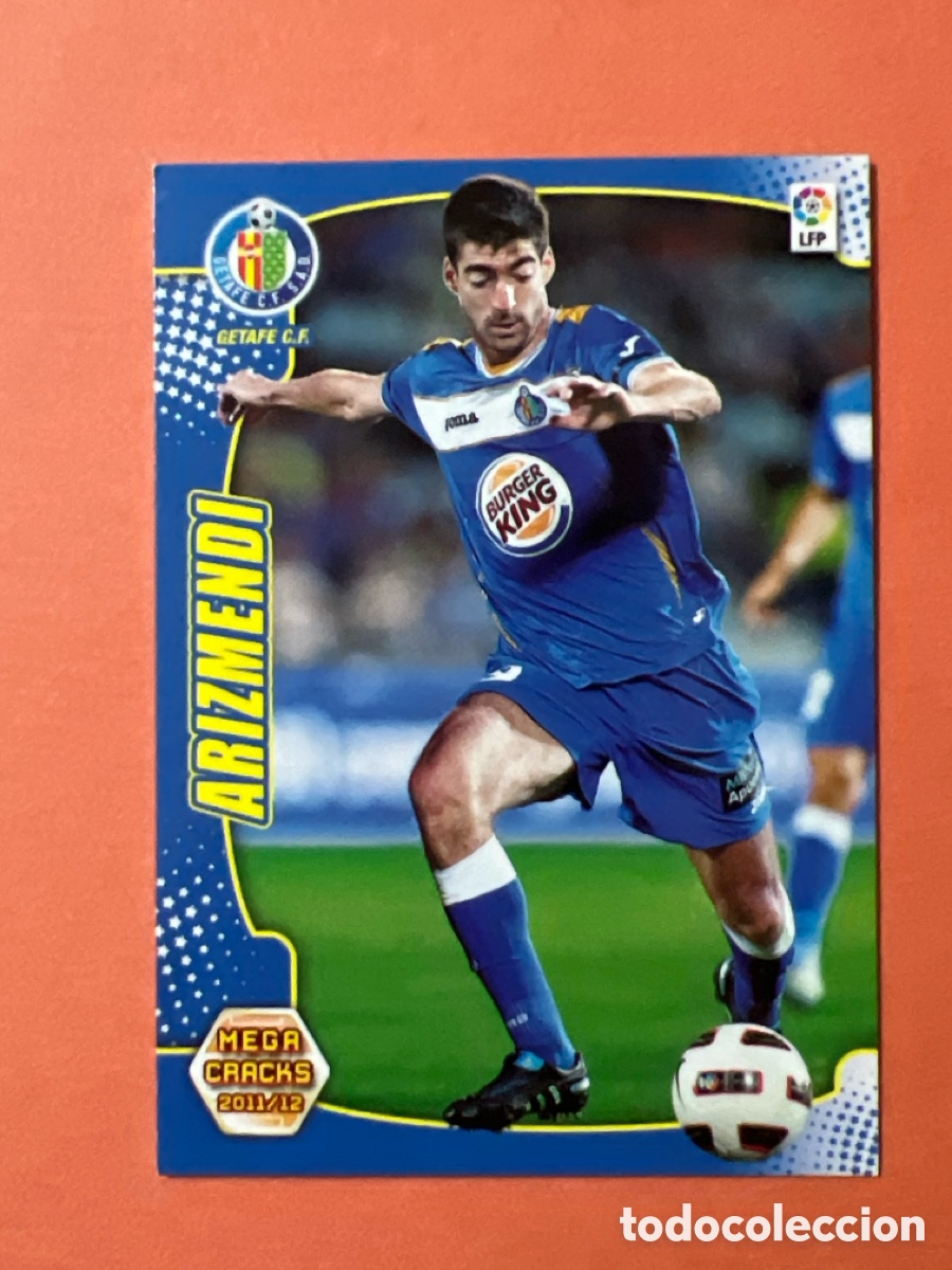 Figurine di Calcio: C9047. ARIZMENDI GETAFE PANINI MEGACRACKS 11 12 CROMO FUTBOL LIGA 2011 2012 - A53 - 106