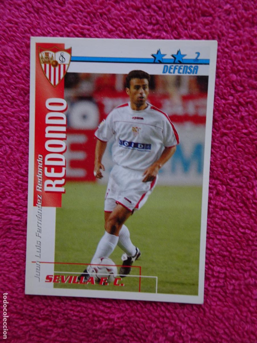 Fu&szlig;ball-Sticker: liga 2002-2003 redondo sevilla futbol match total magic box int.
