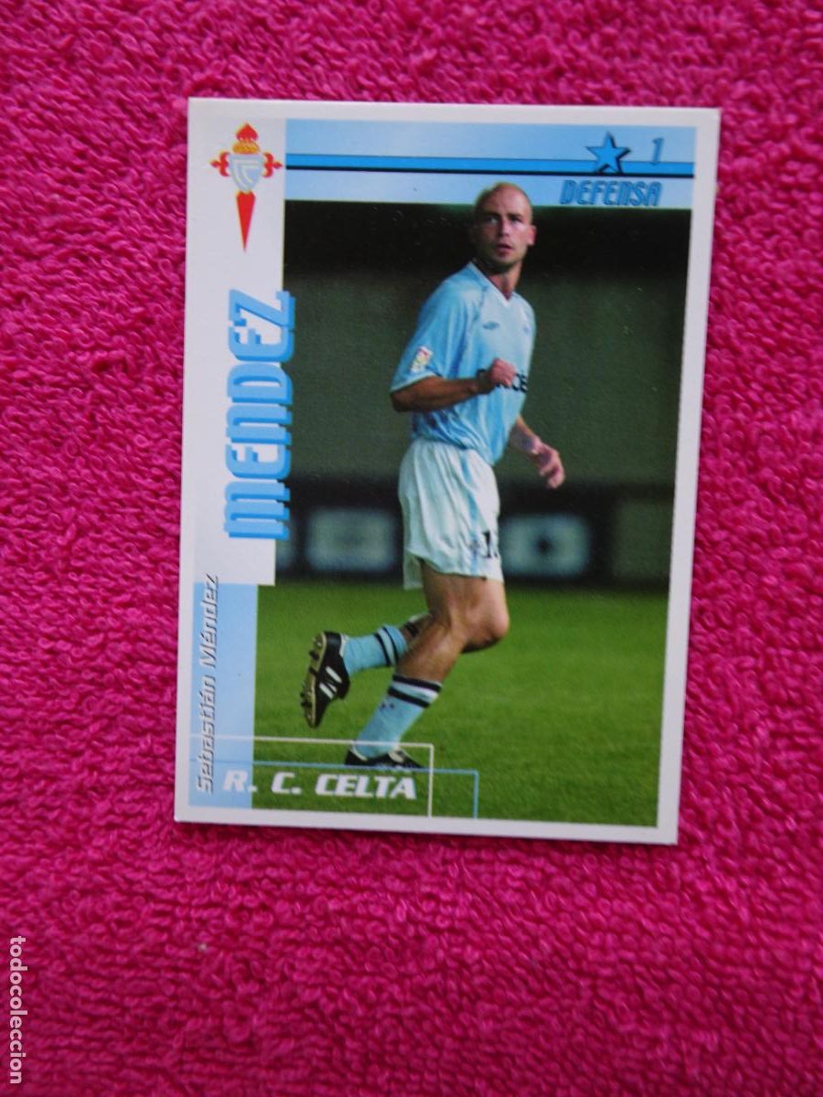 Fu&szlig;ball-Sticker: liga 2002-2003 m&eacute;ndez celta futbol match total magic box int.
