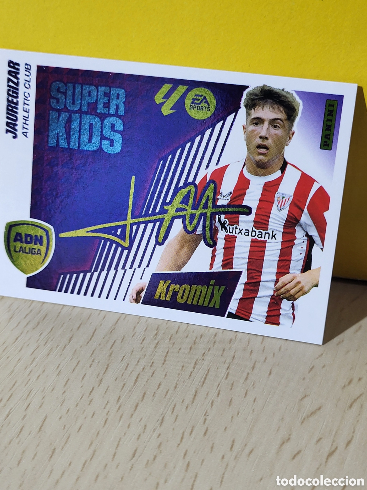 Cromos de F&uacute;tbol: JAUREGIZAR KROMIX SUPER KIDS ATHLETIC CLUB N&ordm; K11 K 11 LIGA ESTE 25 26 2025 2026 PANINI