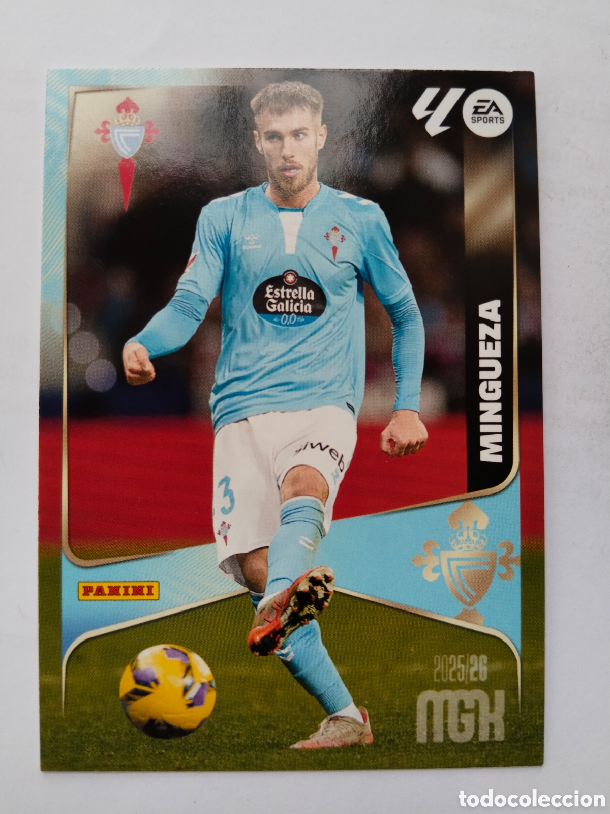 Cromos de F&uacute;tbol: Megacracks 2025-26 n&deg; 116 Mingueza - Celta de Vigo