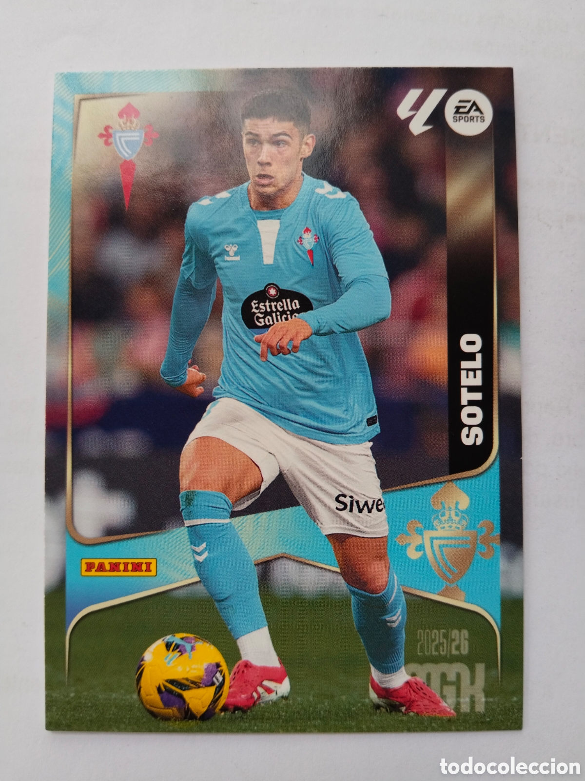 Cromos de F&uacute;tbol: Megacracks 2025-26 n&deg; 122 Sotelo - Celta de Vigo