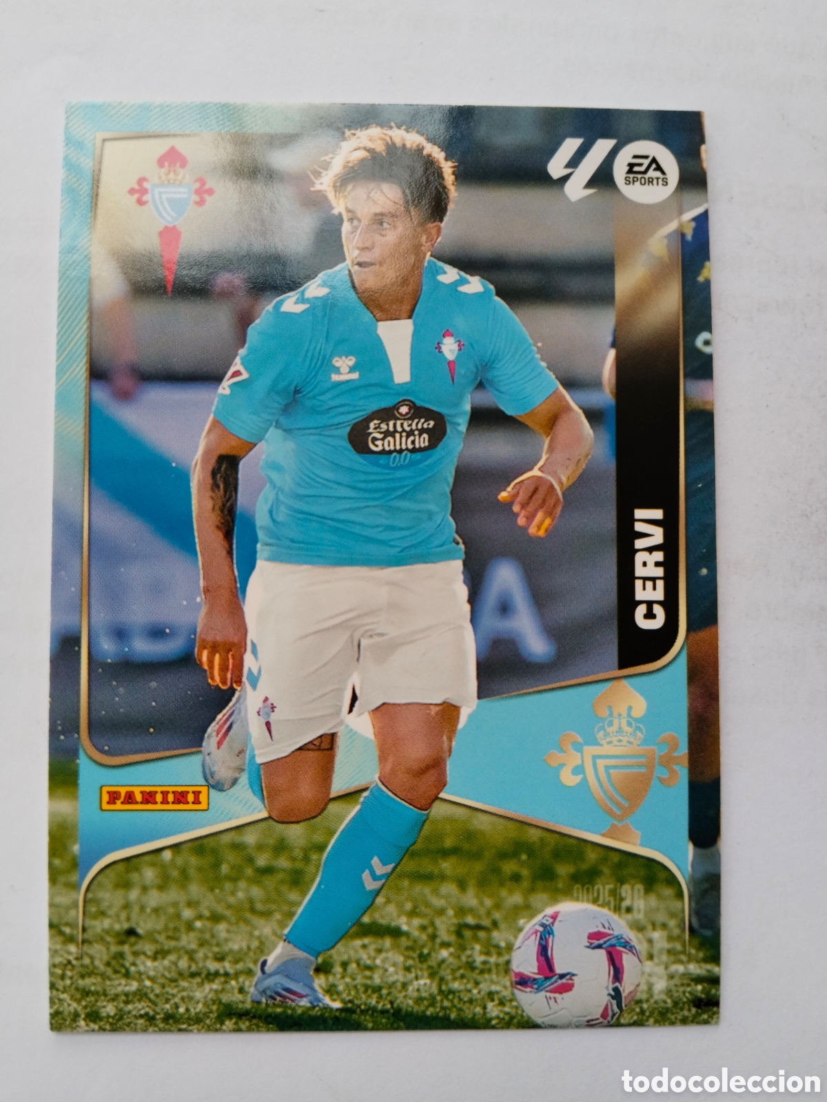 Cromos de F&uacute;tbol: Megacracks 2025-26 n&deg; 123 Cervi - Celta de Vigo