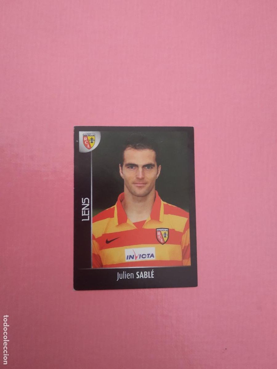 Cromos de F&uacute;tbol: 126 JULIEN SABLE LENS CROMO FUTBOL PANINI FOOT 2007-2008 LIGA FRANCIA 07-08