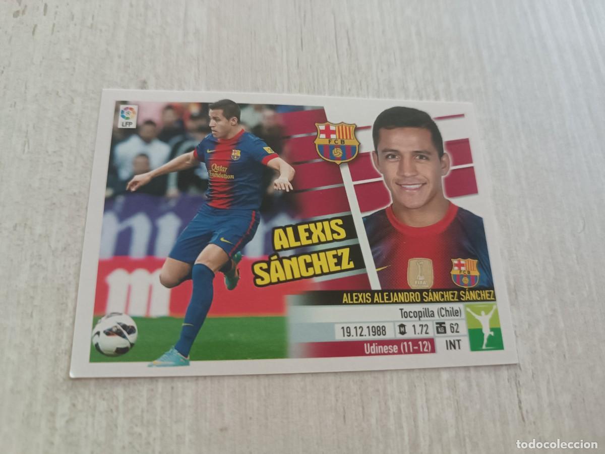 Cromos de F&uacute;tbol: AKEXIS S&Aacute;NCHEZ LIGA ESTE 2013 2014 13 14. NUNCA PEGADO.