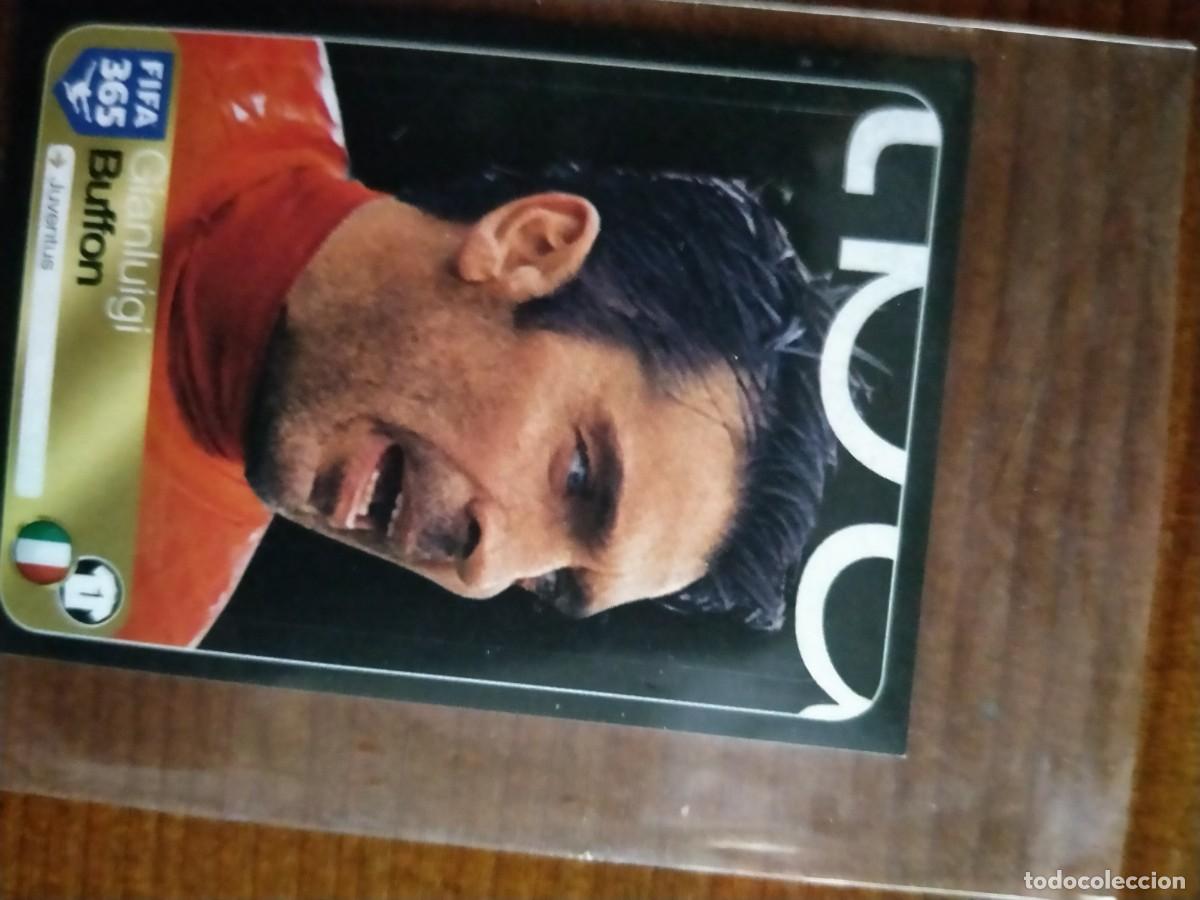 Cromos de f&uacute;tbol: Buffon fifa 365 2017 rara - Foto 1