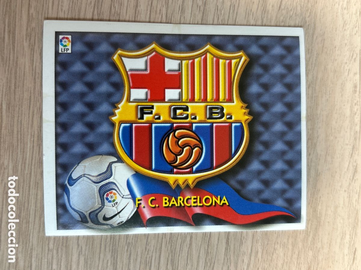 Cromos de Futebol: ESCUDO BARCELONA LIGA ESTE 2000 2001 00 01 NUNCA PEGADO SIN PEGAR