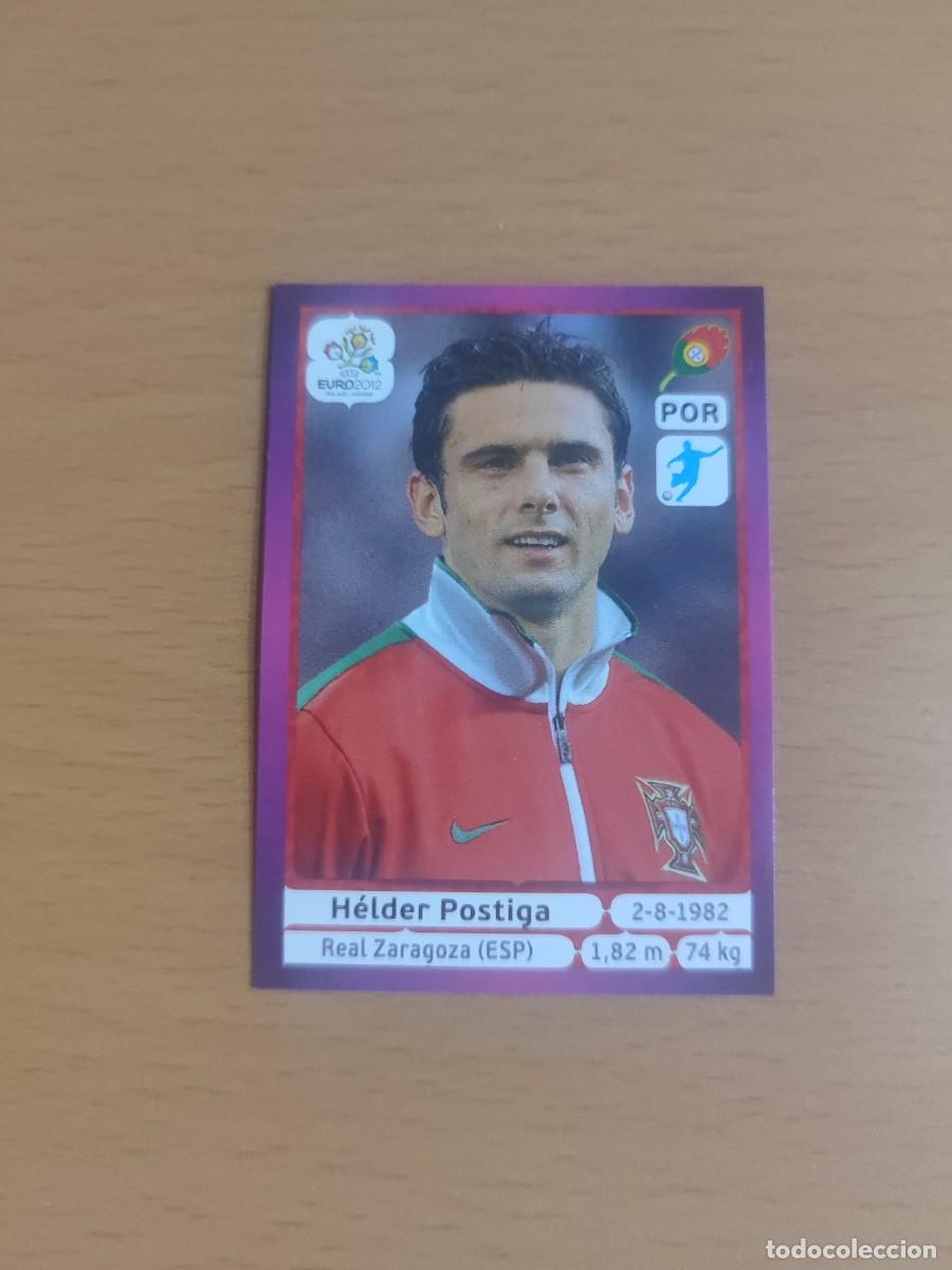 Cromos de f&uacute;tbol: CROMO N&Uacute;MERO 276 H&eacute;lder Postiga PORTUGAL. EUROCOPA 2012 POLONIA Y UCRANIA.