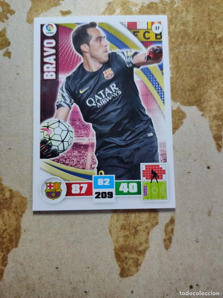 Fu&szlig;ball-Sticker: Adrenalyn Barcelona 37 BRAVO 2015-16