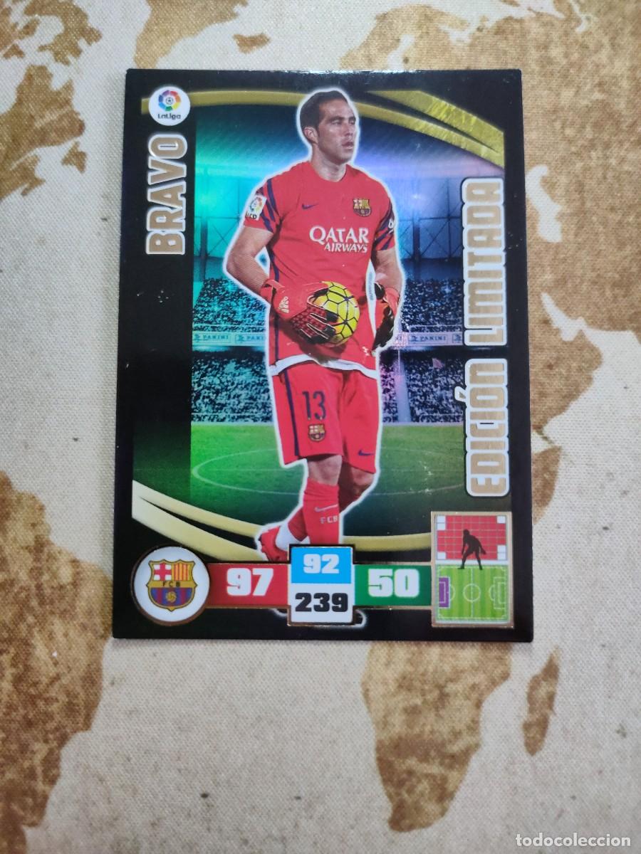 Football Stickers: Adrenalyn Edici&oacute;n Limitada BRAVO 2015-16