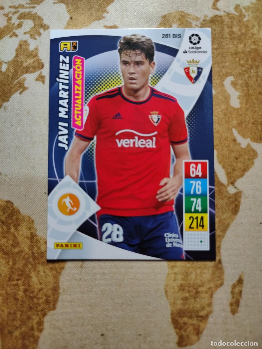 Figurine di Calcio: Adrenalyn OSASUNA 261 bis JAVI MART&Iacute;NEZ 2021-22