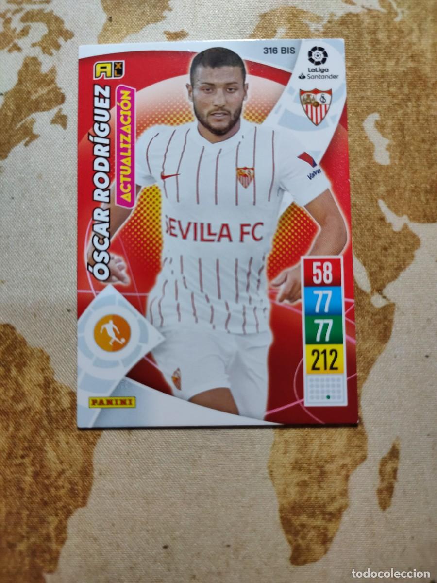 Cromos de Futebol: Adrenalyn Sevilla 316 bis OSCAR RODR&Iacute;GUEZ 2021-22