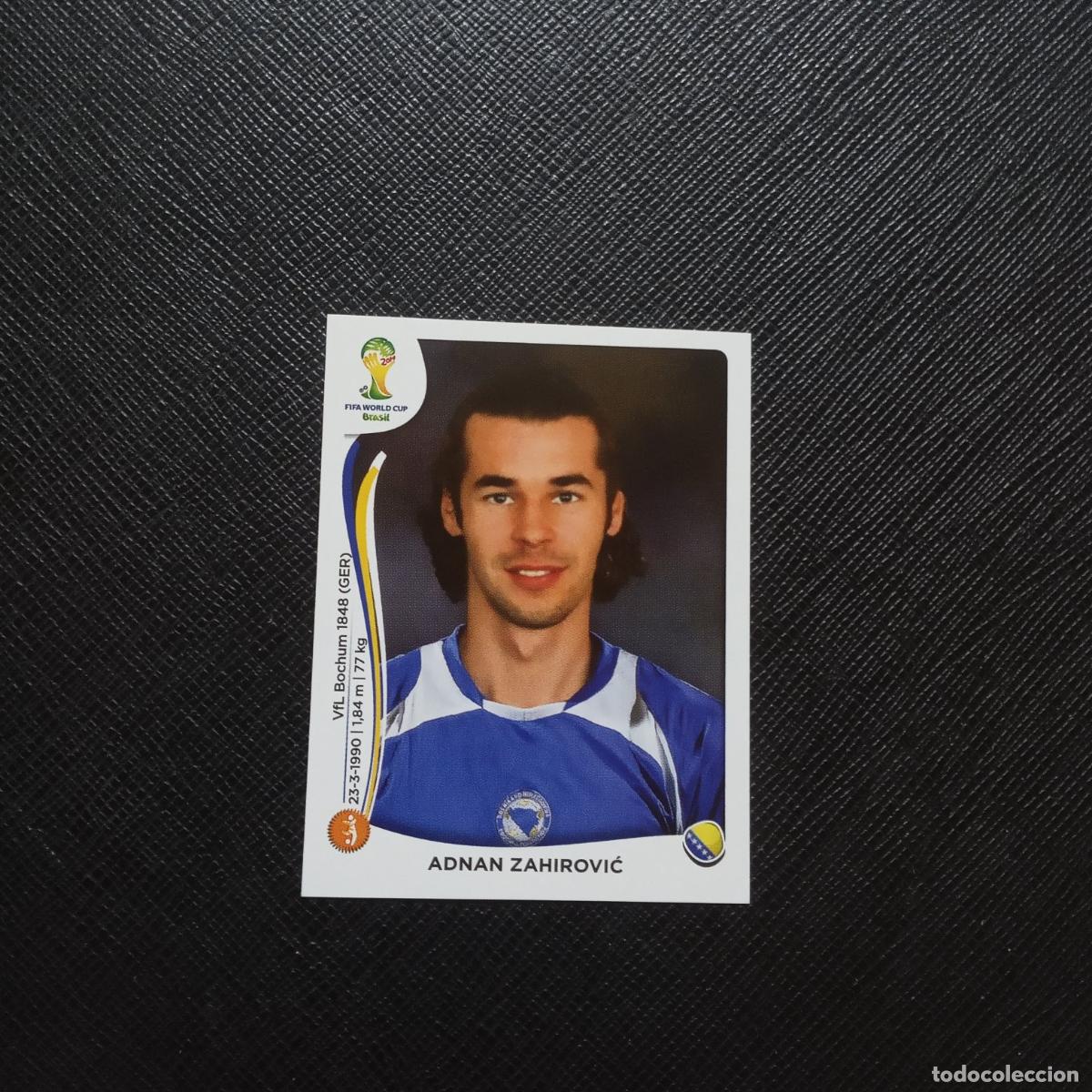 Football Stickers: 446 ZAHIROVIC BOSNIA PANINI MUNDIAL BRASIL 2014 CROMO FUTBOL 14 - SIN PEGAR - CJ1